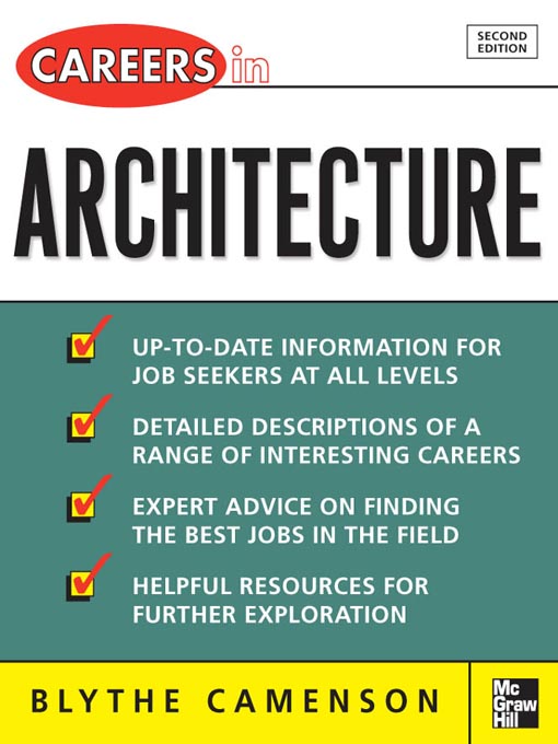 Title details for Careers in Architecture by Blythe Camenson - Wait list